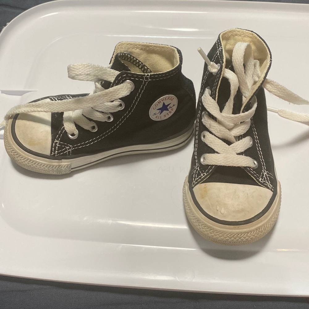 Boys high top converse